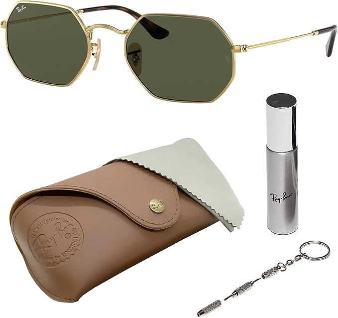 Ray-Ban RB3728 Square-Round Shape Non-Polarized Sunglasses for Men